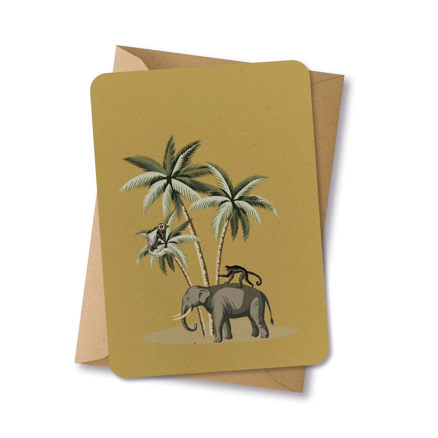 PAPERLOVER - Ansichtkaart duurzaam jungle - 10 stuks